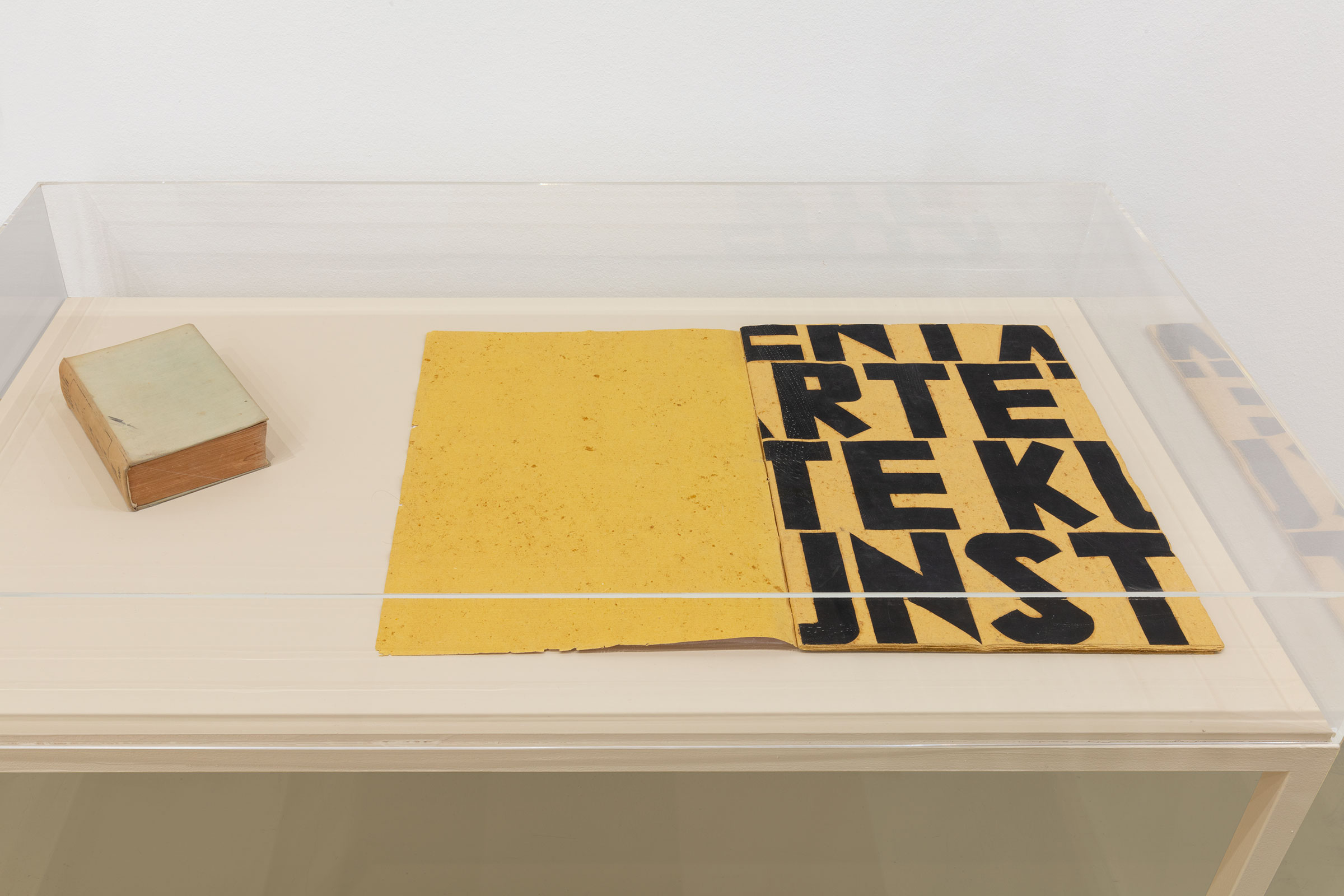 u0022Fabio Mauri. Esperimenti nella verifica del Male / Experiments in the verification of evilu0022, vetrina